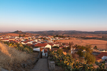 Obraz premium Small Andalusian town in southern Spain