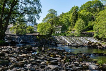 waterfall in the park