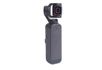 Action Camera isolated on white background