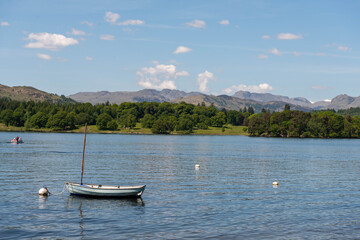 Fototapeta na wymiar landscape with lake