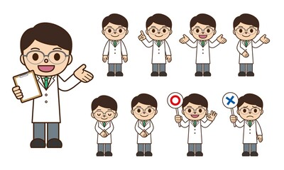 医師 男性 セット