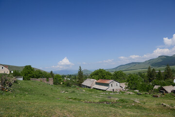 View of Gargar village in the Lori Province of Armenia