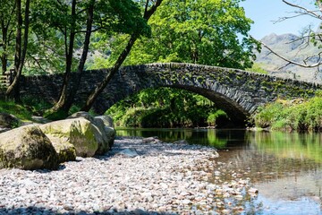 Fototapeta premium bridge over the river