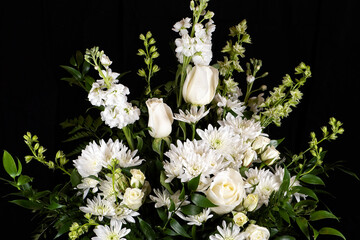 Large Bouquet of White Flowers