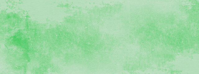 Pastel green abstract painted watercolor aquarelle paper template design texture background banner panorama
