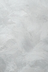 Obraz premium Decorative plaster. Grey wall texture background. Concrete style. Restoration indoors. Maintenance works.