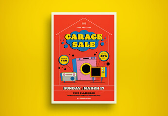 Garage Sale Flyer Layout