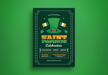 St. Patrick's Day Flyer Layout