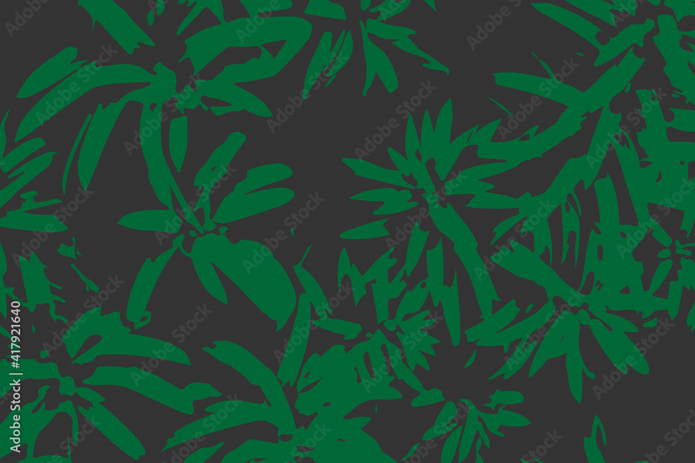 Poster abstract background in the form of flowers and leaves. natural abstract bright colorful background. 