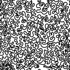 background pattern of jagged lines in black, seamless pattern, pattern with transparent background