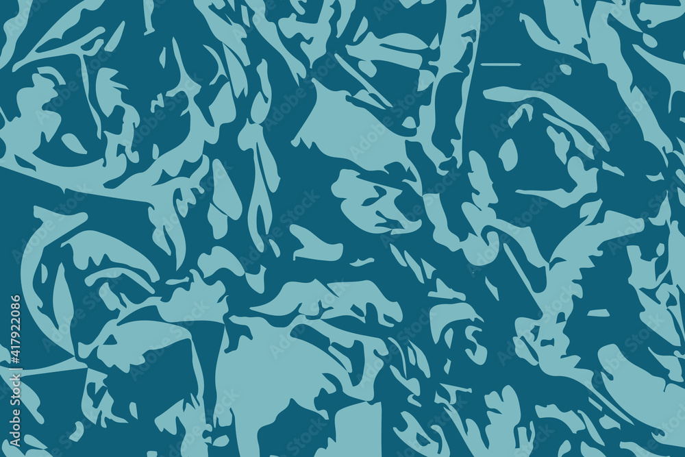 Poster abstract background in the form of flowers and leaves. natural abstract bright colorful background. 