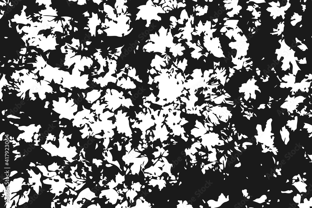 Poster abstract background in the form of flowers and leaves. natural abstract bright colorful background. 