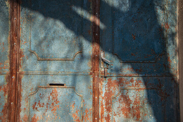 old rusty door