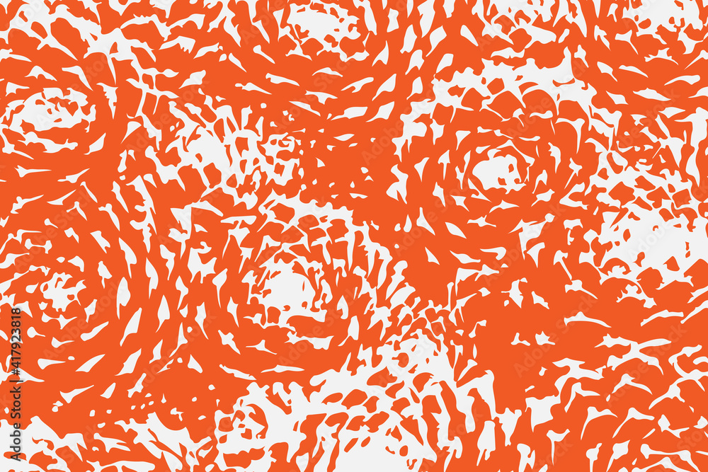 Aufkleber abstract background in the form of flowers and leaves. natural abstract bright colorful background. 