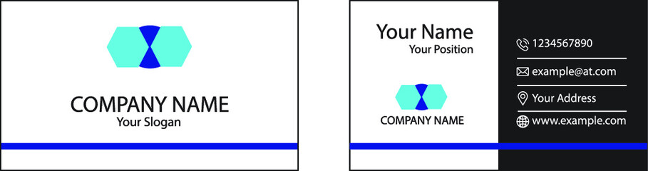 Black & White Business card