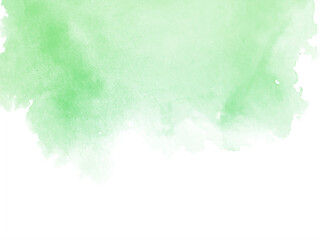 Abstract green watercolor texture background
