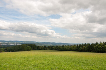 Obraz premium landscape with sky and clouds