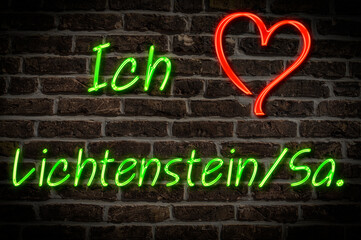 Obraz premium Lichtenstein/Sa.