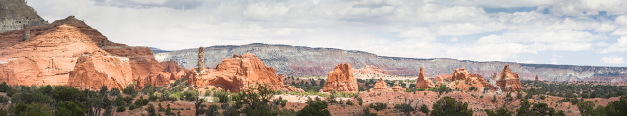 Kodachrome Basin, USA, panoramic landscape