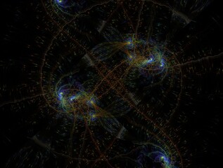 Fototapeta premium Imaginatory fractal background Image