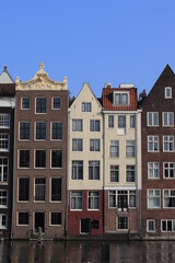 Amsterdam Historic Damrak Buildings