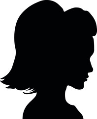 woman, black, profile. face in profile, woman face in profile	