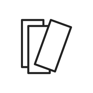 recommend clip art: Original italian pasta Lasagne color line icon. Isolated vector element.