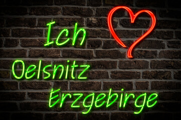 Fototapeta premium Oelsnitz, Erzgebirge