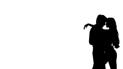 couple silhouette