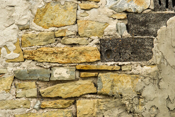old stone wall