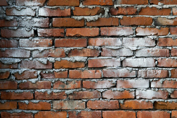 red brick wall