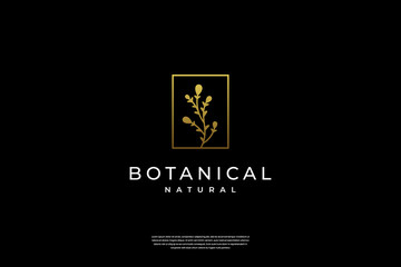 abstract flower logo design inspiration