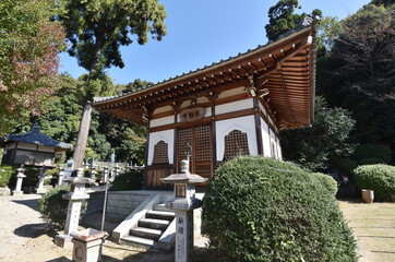 安倍文殊院　不動堂　奈良県桜井市