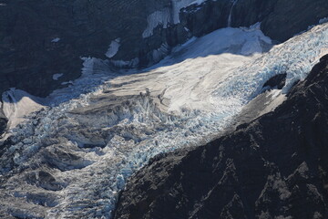 Fitzgerald Glacier, Aoraki National Park.