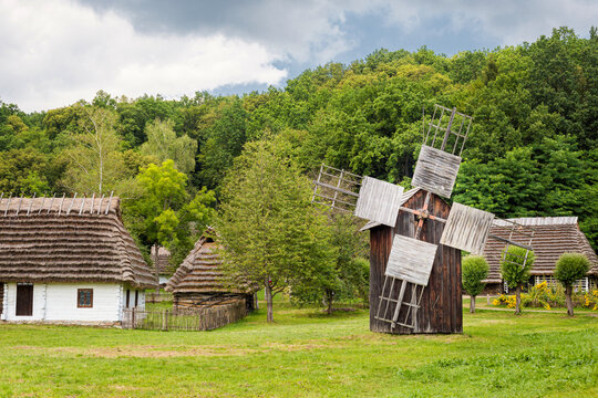 Rural Architecture Museum Sanok Poland