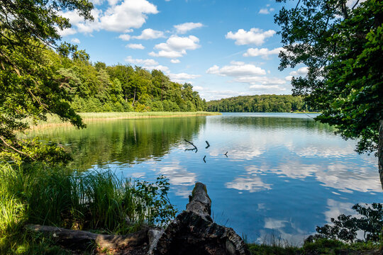lake Liepnitzsee in Brandenburg, Germany