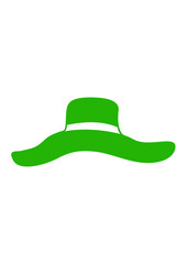 Winter, Hat, Scarf, Snow, Vector illustration isolated