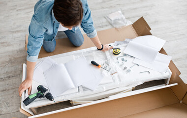 Assembly of new home furniture, construction equipment and repairs
