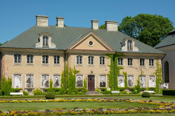 Palace in Kozłówka - the palace and park complex of the Zamoyski family, in the village of...