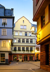 Cityscape of the new old town inFrankfurt am Main, Hessen, Germany