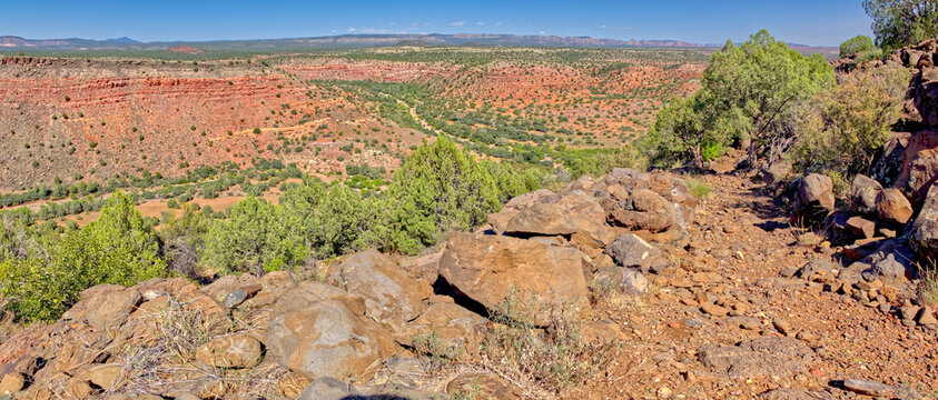 View from Hell Point Trail Head, Prescott National Forest, Arizona, USA