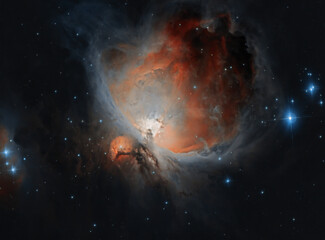 Fototapeta na wymiar Nebulosa di Orione M42