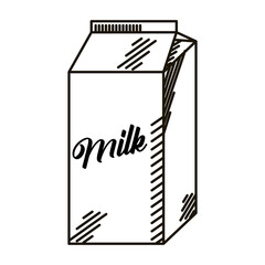 milk box drawn