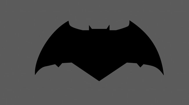 Bologna / Italy - March 3, 2021: Famous Batman logo to celebrate the Batmans 80th birthday.