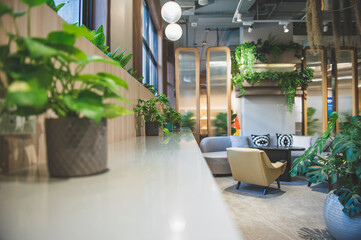 Coworking space, Was designed with a design, Biophilia, Biophilic, Biophilic design.