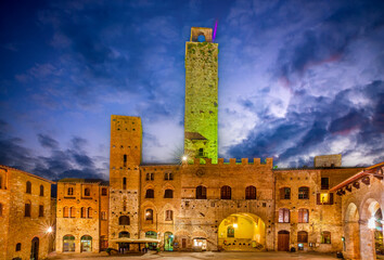 Obraz premium San Gimignano, Tuscany, Italy