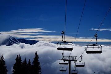 ski lift chairs