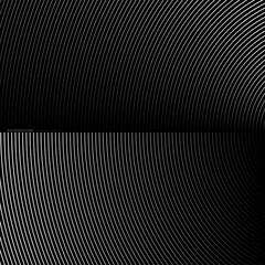 Abstract warped Diagonal Striped Background. Vector curved twisted slanting, waved lines pattern. Brand new style for your business design