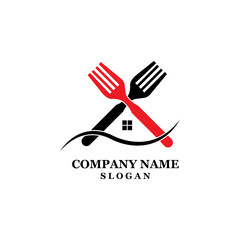 Hat chef logo template