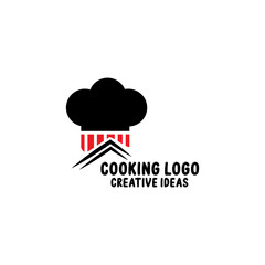 Hat chef logo template